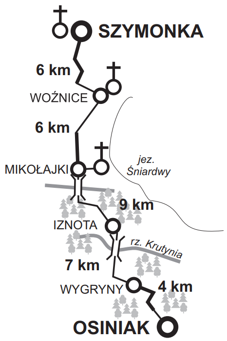 grupa Giżycko: Trasa - 28.VII
